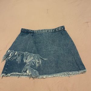 Jean skirt